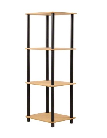 seria regałów DEDAL - Regał rurkowy DEDAL-4L Czarne rurki - product 3