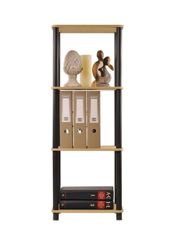 seria regałów DEDAL - Regał rurkowy DEDAL-4L Czarne rurki - product 4