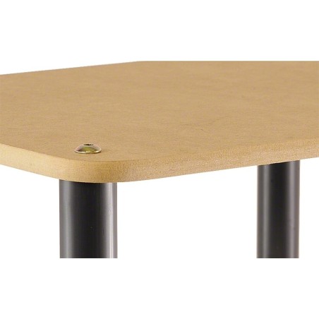 Regał rurkowy DEDAL-4L Czarne rurki