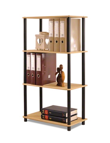 Regał rurkowy DEDAL-4M Czarne rurki