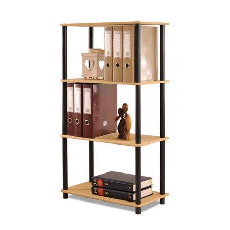 Regał rurkowy DEDAL-4M Czarne rurki