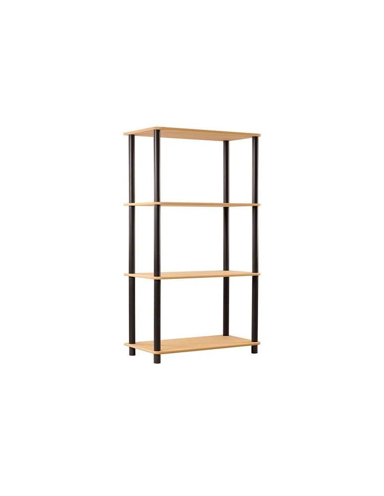 seria regałów DEDAL - Regał rurkowy DEDAL-4M Czarne rurki - product MODO24.PL 2