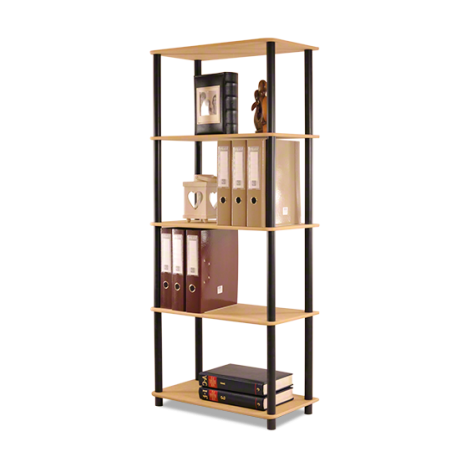 Regał rurkowy DEDAL-5M Czarne rurki