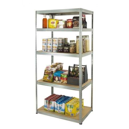 Regał metalowy Helios 213x110x45_5_Z - 175 kg / na półkę