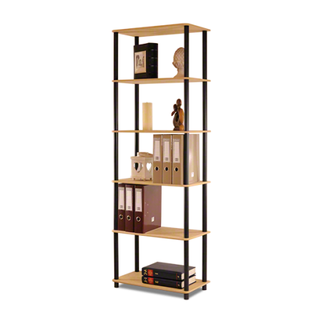 Regał rurkowy DEDAL-6M Czarne rurki