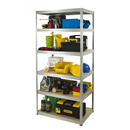 Regał metalowy Helios 213x110x45_6_Z - 175 kg / na półkę