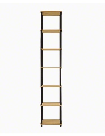 seria regałów DEDAL - Regał rurkowy DEDAL-7L Czarne rurki - product 4