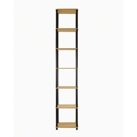 Regał rurkowy DEDAL-7L Czarne rurki