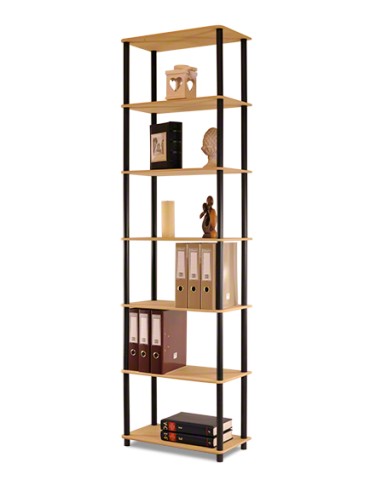 Regał rurkowy DEDAL-7M Czarne rurki