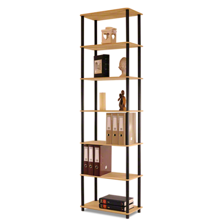 Regał rurkowy DEDAL-7M Czarne rurki