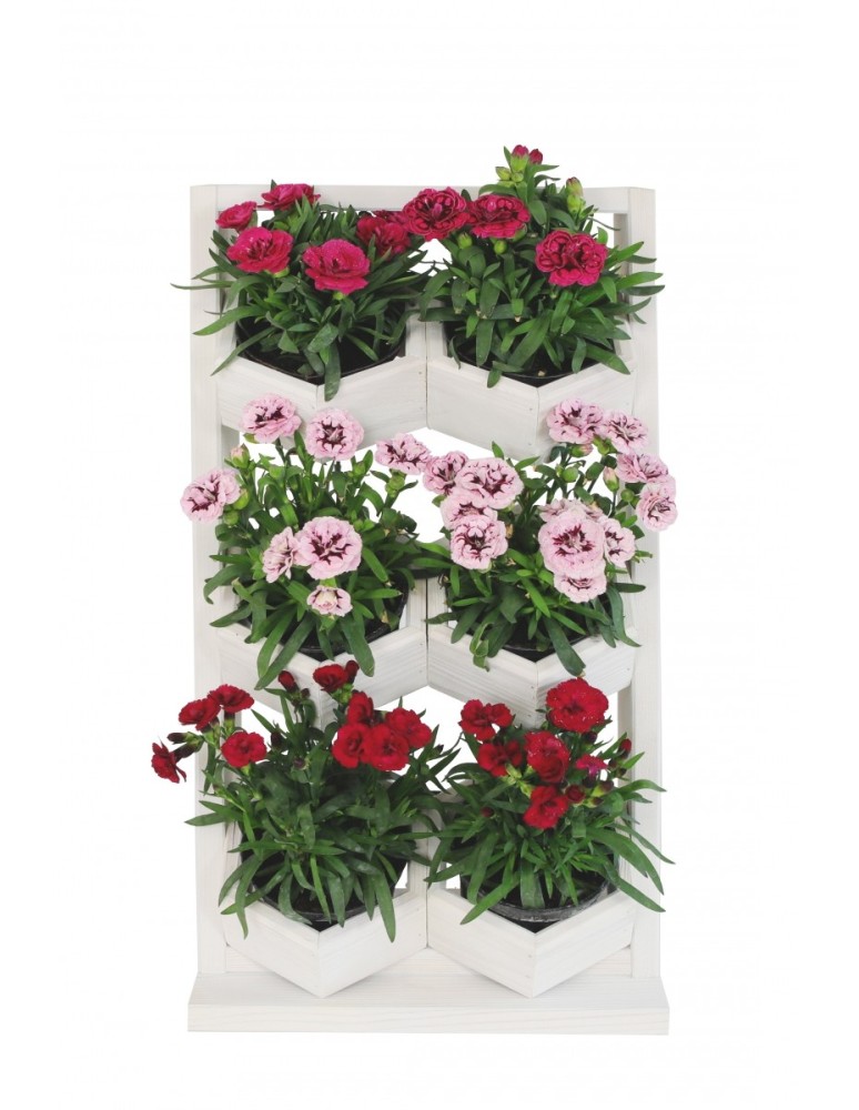 Kwietniki i donice - Ogród Wertykalny RD-8 2x3 12cm biały - product MODO24.PL 6
