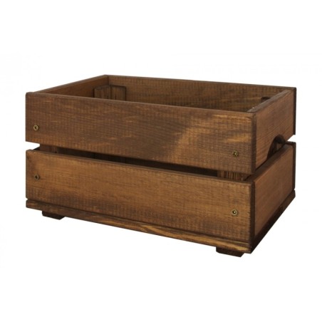 Skrzynka sosnowa SD-2-30x20 brązowa