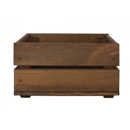 Skrzynka sosnowa SD-2-30x20 brązowa