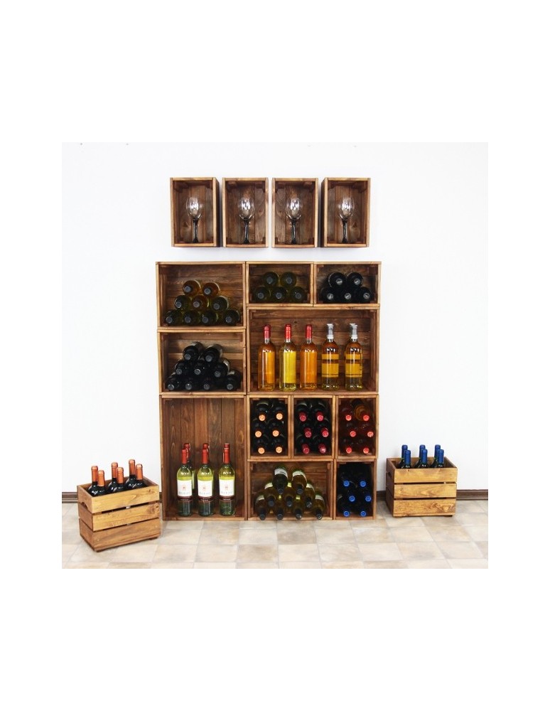 Skrzynie i ławki - Skrzynka sosnowa SD-2-30x20 brązowa - product MODO24.PL 4