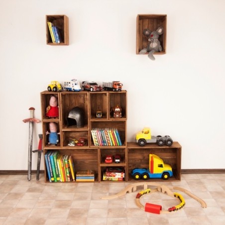 Skrzynka sosnowa SD-2-30x20 brązowa