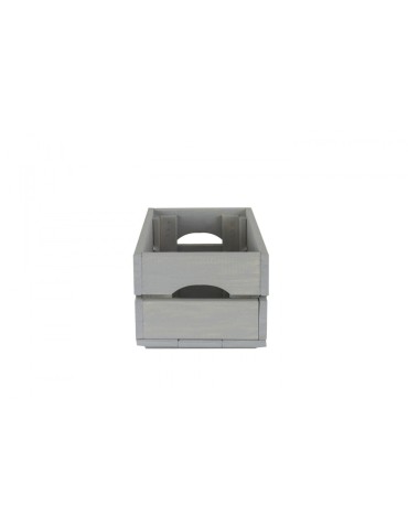 Skrzynie i ławki - Skrzynka Sosnowa SD-2-40x30 Szara - product 3