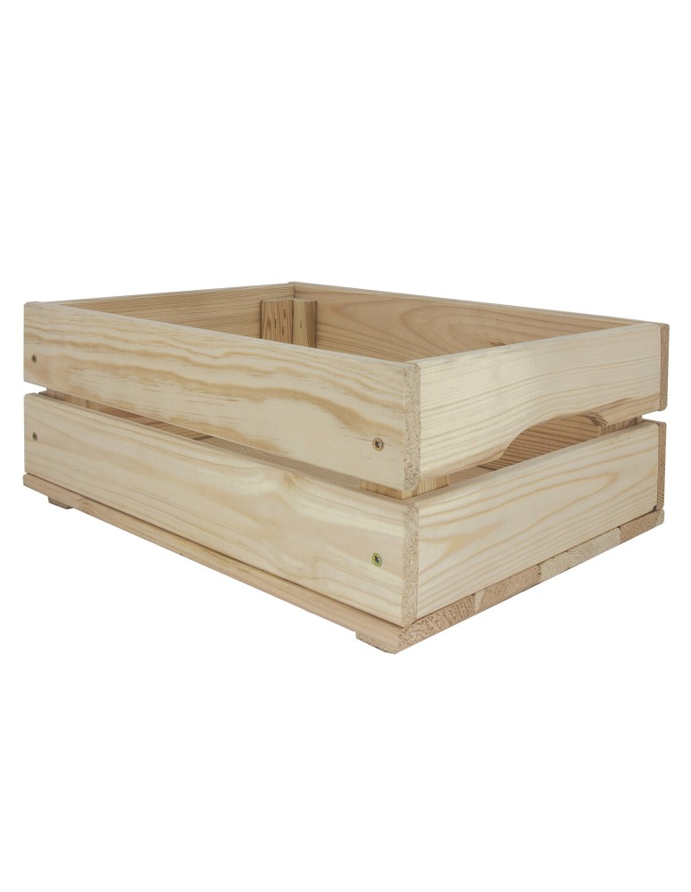 Skrzynie i ławki - Skrzynka sosnowa SD-2-40x30 surowa - produkt MODO24.PL 1