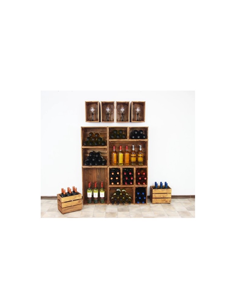 Skrzynie i ławki - Skrzynka sosnowa SD-2-40x30 brązowa - product MODO24.PL 5