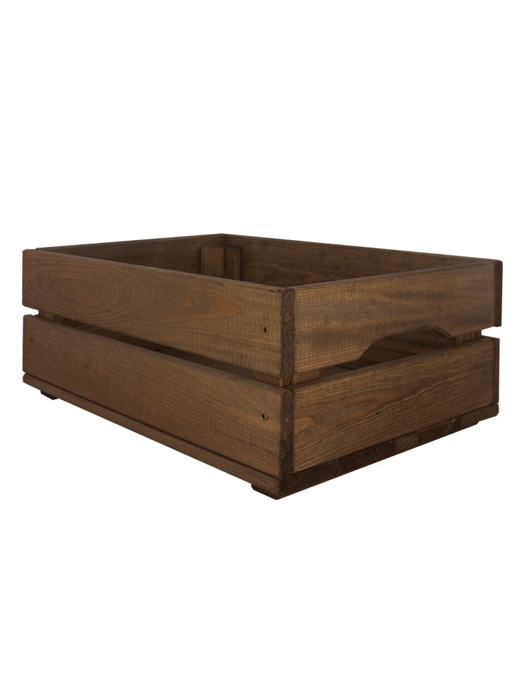 Skrzynie i ławki - Skrzynka sosnowa SD-2-40x30 brązowa - produkt MODO24.PL 1
