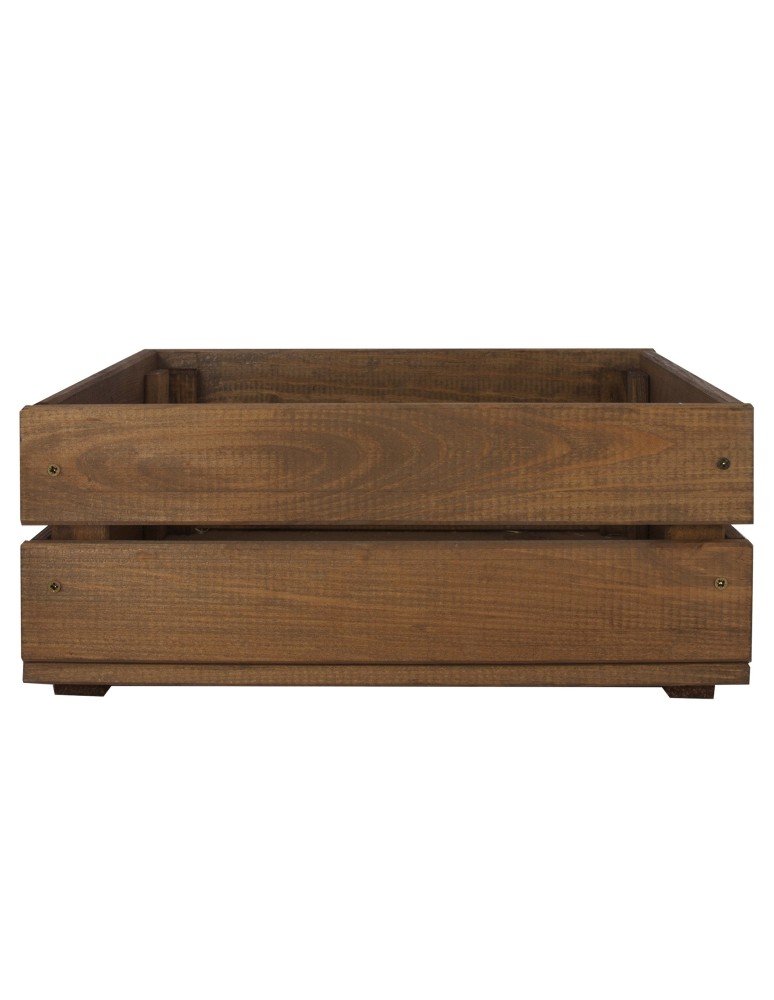 Skrzynie i ławki - Skrzynka sosnowa SD-2-40x30 brązowa - product MODO24.PL 7