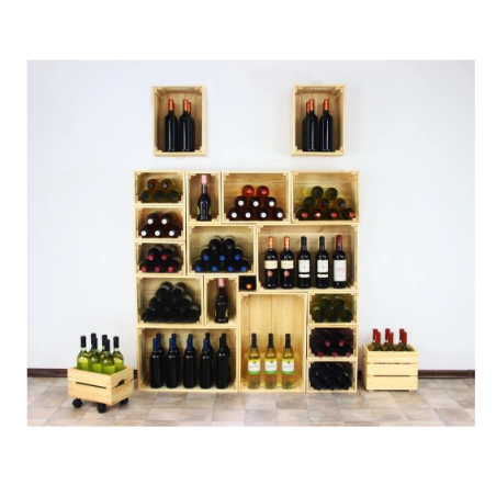 Skrzynka sosnowa SD-2-60x40 surowa