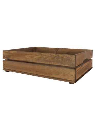 Skrzynie i ławki - Skrzynka sosnowa SD-2-60x40 brązowa - product 5