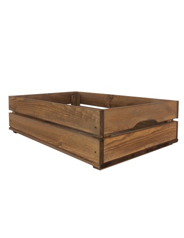 Skrzynka sosnowa SD-2-60x40 brązowa