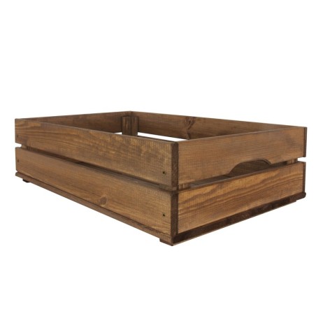 Skrzynka sosnowa SD-2-60x40 brązowa
