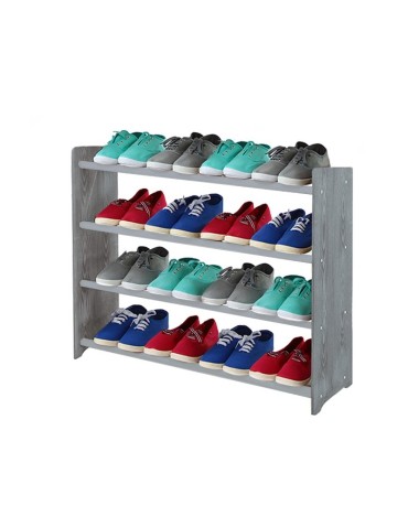 Regał na buty RBS-4-90 w kolorze grafitowym