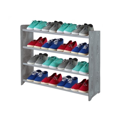 Regał na buty RBS-4-90 w kolorze grafitowym