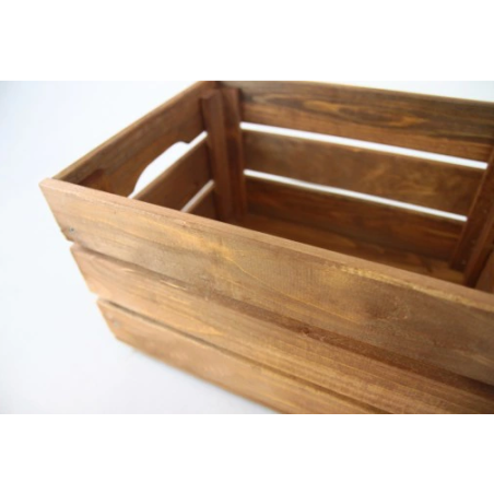 Skrzynka sosnowa SD-3-30x20 brązowa