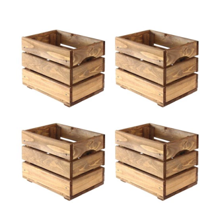 Zestaw 4 skrzynek SD-3-30x20 brąz