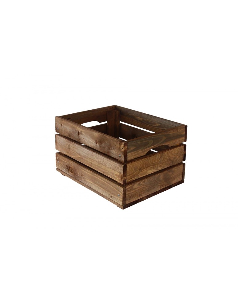 Skrzynki drewniane - Skrzynka sosnowa SD-3-40x30 brązowa - produkt MODO24.PL 1