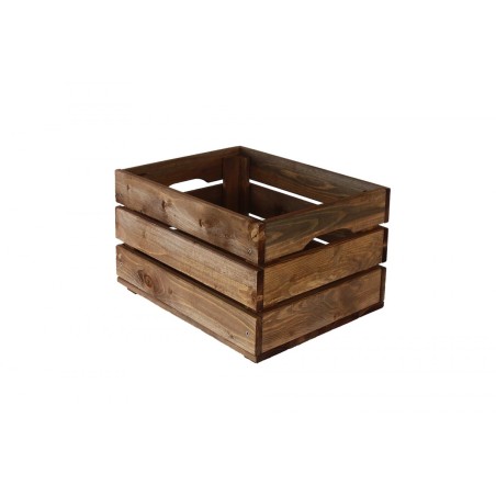 Skrzynka sosnowa SD-3-40x30 brązowa