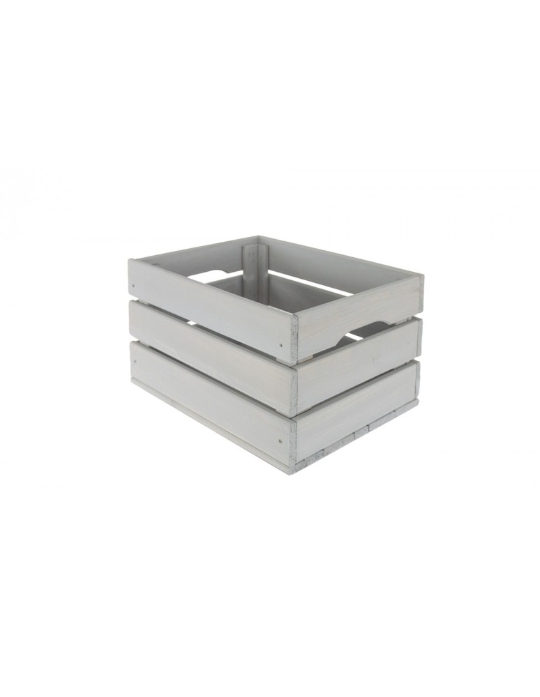 Skrzynki drewniane - Skrzynka sosnowa SD-3-40x30 szara - produkt MODO24.PL 1