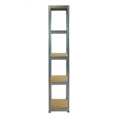 Regał metalowy Helios ocynk 213x35x35_5 - 175 kg / na półkę