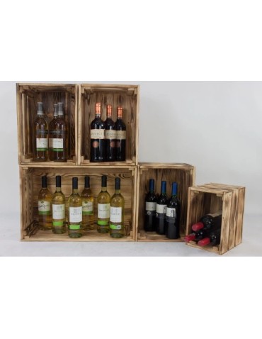 Skrzynki drewniane - Skrzynka sosnowa SD-3-40x30 vintage - product 8