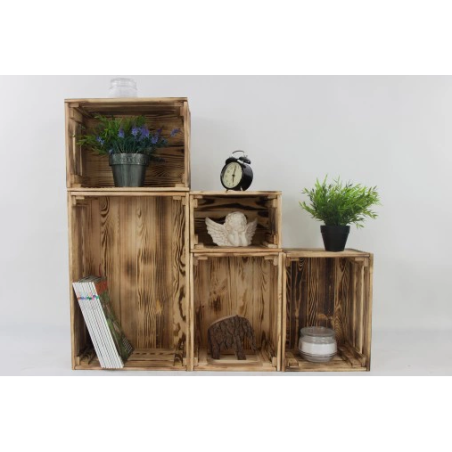 Skrzynka sosnowa SD-3-40x30 vintage