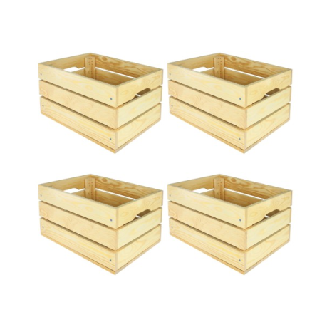 Zestaw 4 skrzynek surowych SD-3-40x30