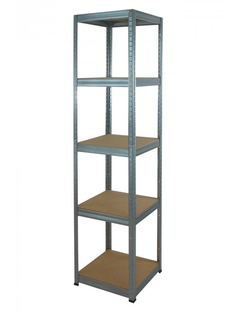Helios Ocynk Kwadrat - Regał metalowy Helios ocynk 213x40x40_5 - 175 kg / na półkę - produkt MODO24.PL 1