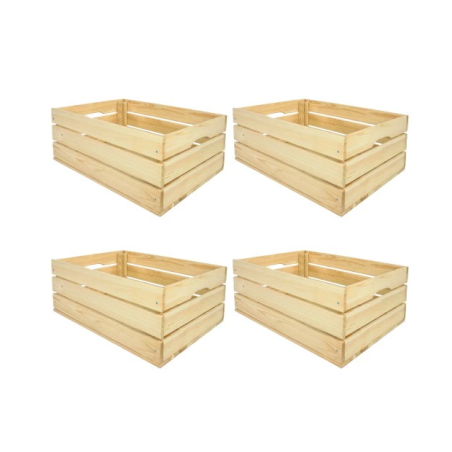 Zestaw 4 skrzynek surowych SD-3-60x40