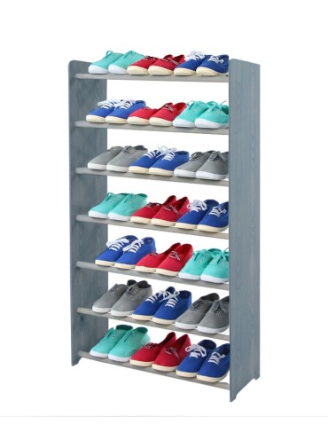 Regał na buty RBS-7-65 w kolorze grafitowym