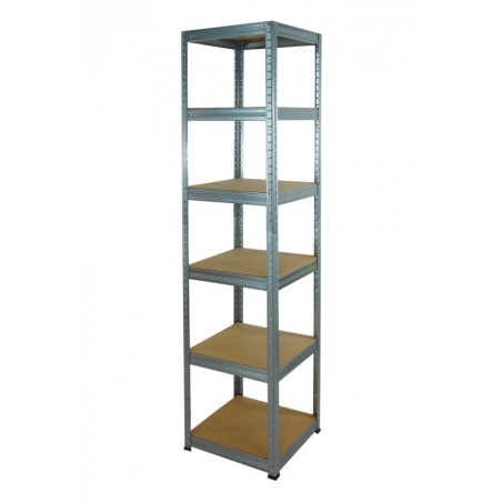 Regał metalowy Helios ocynk 213x45x45_6 - 175 kg / na półkę