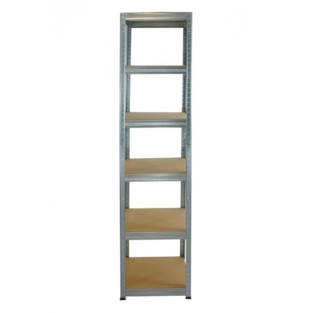 Regał metalowy Helios ocynk 213x45x45_6 - 175 kg / na półkę