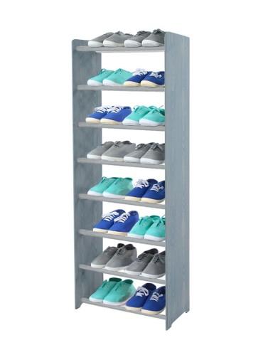 Regał na buty RBS-8-45 w kolorze ciemnografitowym