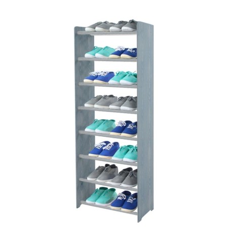 Regał na buty RBS-8-45 w kolorze ciemnografitowym