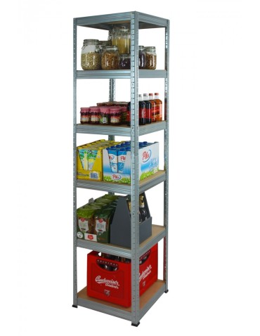 wysokość 213 - Regał metalowy Helios ocynk 213x45x45_6 - 175 kg / na półkę - product 4