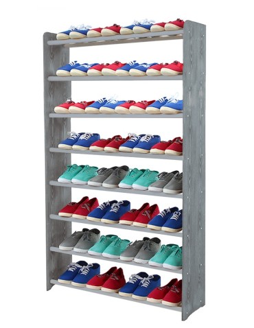 Regał na buty RBS-8-90 w kolorze grafitowym