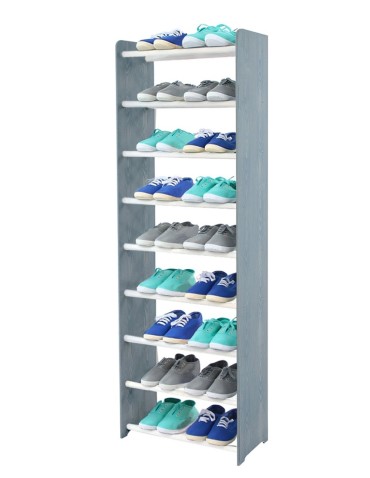 Regał na buty RBS-9-45 grafitowo-biały