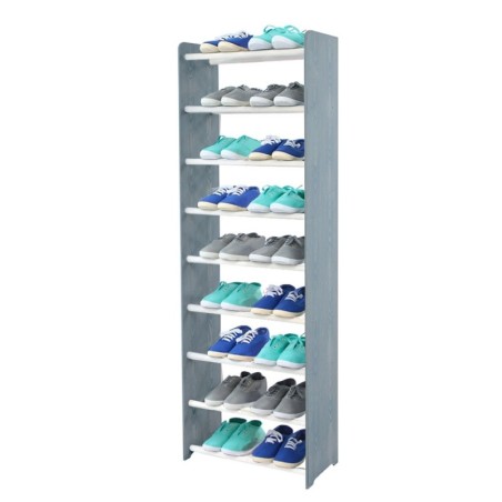 Regał na buty RBS-9-45 grafitowo-biały